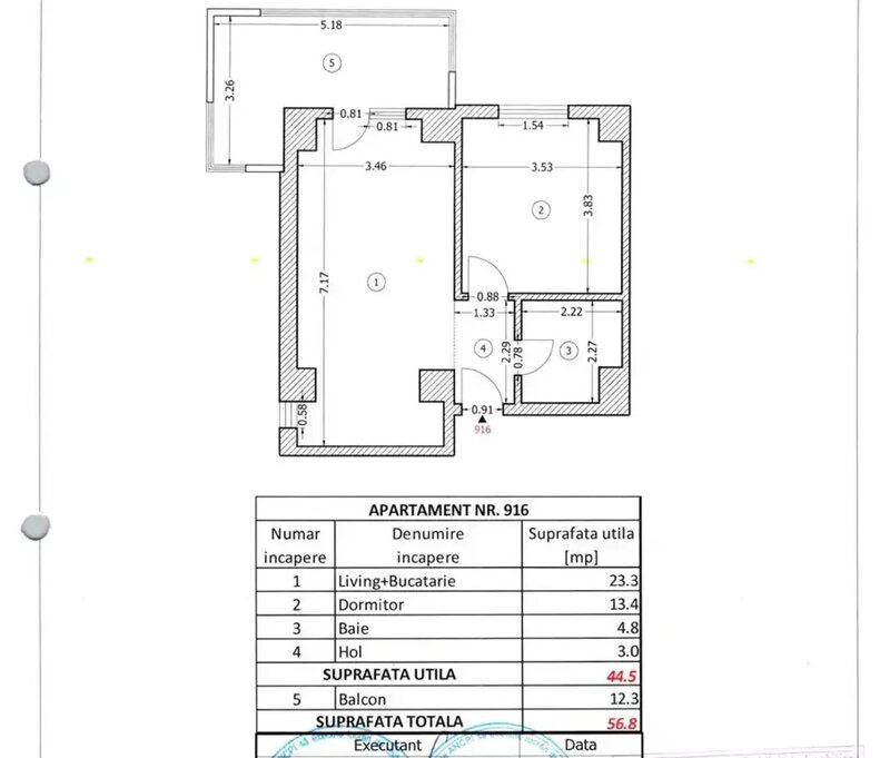 Nasaud Apartament 2 camere - Vanzare - Mobilat cu Designer – Direct Propietar